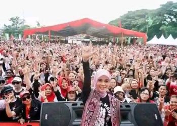 Di Duga PemProv Sulut Menggunakan Fasilitas Daerah Untuk Menyambut Sitti Atiko. Manado 17/1/2024