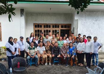 Bitung, Pertemuan Perdana Di Awal Tahun 2024, Ahli Waris Dan Kuasa Hukum Damaikan Perselisihan Di Antar Tim Tanah Diyang Tanjung Merah.Rabu,3/1/2024