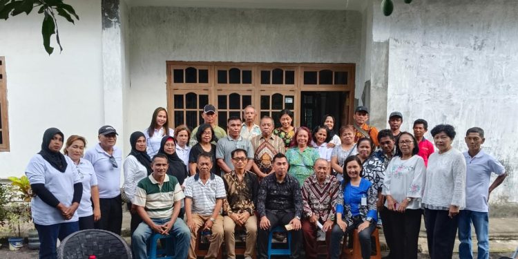 Bitung, Pertemuan Perdana Di Awal Tahun 2024, Ahli Waris Dan Kuasa Hukum Damaikan Perselisihan Di Antar Tim Tanah Diyang Tanjung Merah.Rabu,3/1/2024