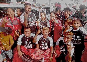 Banyak Anak-Anak Belum Wajib Pilih Dalam Kampanye Ganjar-Mahfud Di Manado. 1/2/2024