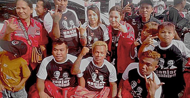 Banyak Anak-Anak Belum Wajib Pilih Dalam Kampanye Ganjar-Mahfud Di Manado. 1/2/2024