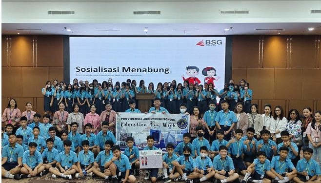 Dalam Education Fun Week Murid-Murid Providensia Ramaikan BSG. Manado, Rabu 27/3/2024.