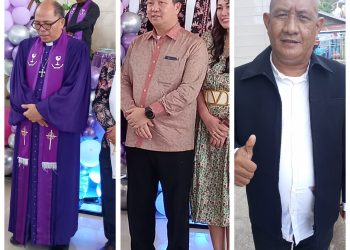 GMIM Nasaret Tuminting Adakan HUT Ke 91 Sekaligus Di Rangkaikan Dengn Ibadah Syukur, Dan Di Hadiri Oleh Wagub Sulut, Manado,17/3/2024