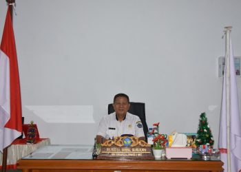 Kepsek SMK 1 Bitung Menerima Tamu Pariwisata Mancanegara Dari Belanda. Bitung, Kamis,4/4/2024.