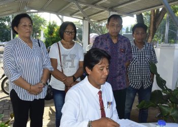 Konfrerensi Pers Gugatan Tanah Perbuatan Melawan Hukum Oleh Kuasa Hukum Dari Para Tergugat. Senin, 10/6/2024