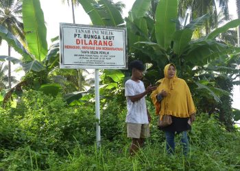 Keberatan Salah Satu Ahli Waris Intan Areros Kepada P.T Bunga Laut. Manado, 4/7/2024