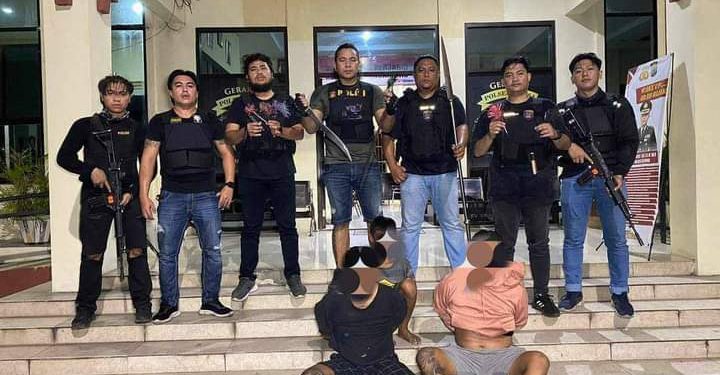 Team Tarsius Reborn Presisi Melakukan Penangkapan Terhadap Pelaku Tarkam. Bitung, 6/8/2024