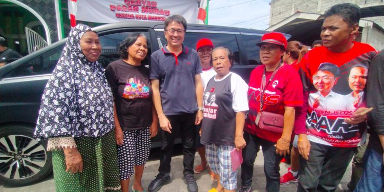 Pemerintah Kota Manado Adakan Program Pasar Murah Di Halaman Mesjid Darussalam Satu. Manado, 21/9/2024.