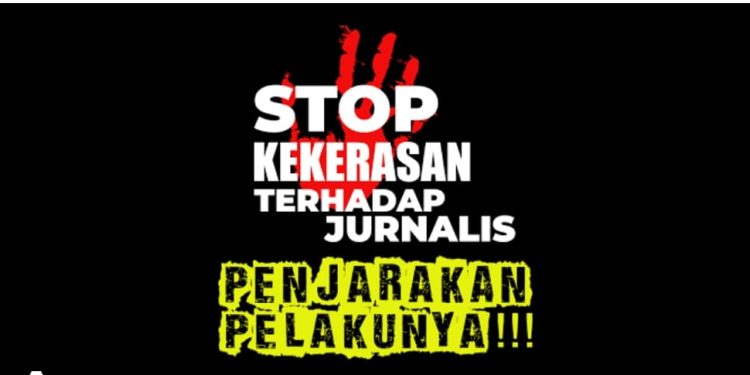 Saat Sedang Meliput Jurnalis Di Pukul, Bitung 21/2/2025