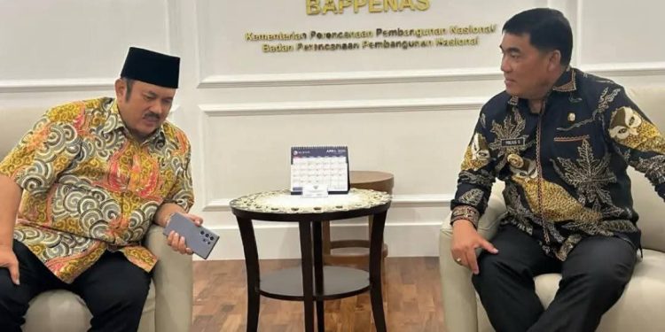 Audensi Gubernur Sulut Dengan Kepala BAPPENAS Bahas Kemajuan Pembangunan Sulut. 29/4/2025.