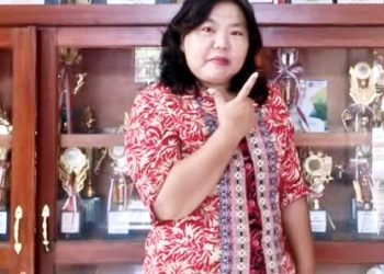 Pelepasan 10 Alumni Magang Ke Jepang Di Hadiri Oleh Kepsek SMK negeri 5 Olga Mamusung., 22/4/2025.