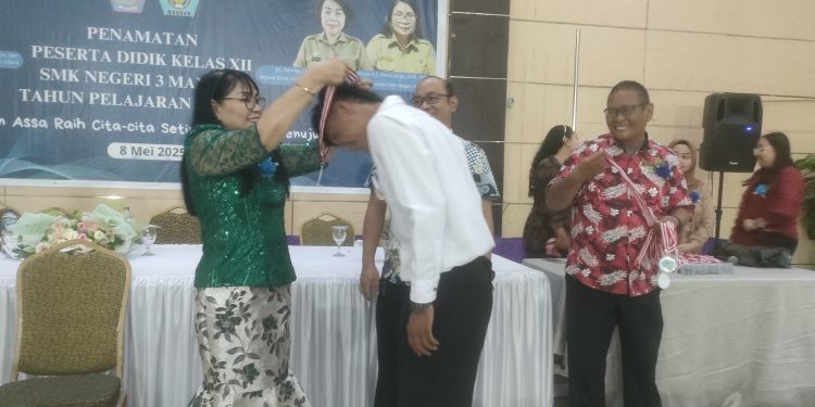 Penamatan Peserta Didik Kelas XII SMK Negeri 3 Manado Tahun Pelajaran 2024/2025.