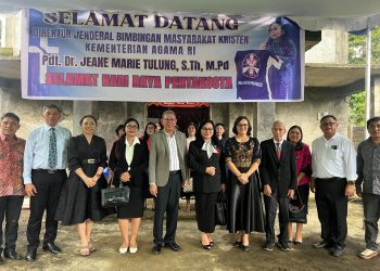 DIRJEN BIMAS KRISTEN Mengadakan KUNJUNGAN RESMI Ke GKPR WARUKAPAS.I