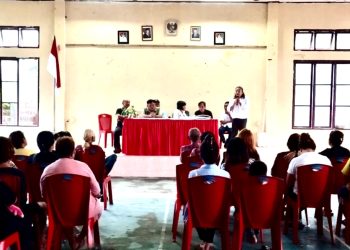 Desa Wori Kecamatan Wori Kabupaten Minut Melaksanakan Rapat Pembentukan Pengurus Koperasi Merah Putih. 25/6/2025