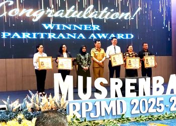 Desa Watulaney, Kecamatan Lembean  Timur, Di Nobatkan Desa Terbaik, Meraih Penghargaan Paritrana Award. 5/7/2025.