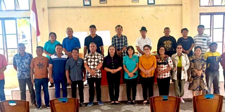 Desa Wori Kabupaten Minahasa Utara Gelar Rapat Lahan Pekuburan Dan Pembentukan Panitia Jaringan Dan Penjaringan. 11/7/2025.