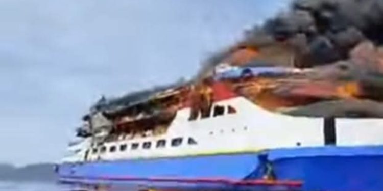 Dugaan Awak Kapal Tidak Melakukan Peran Di Atas Kapal Sesuai SOP Sehingga Terjadi Kebakaran Hebat K.M Barcelona VA 23/07/2025.