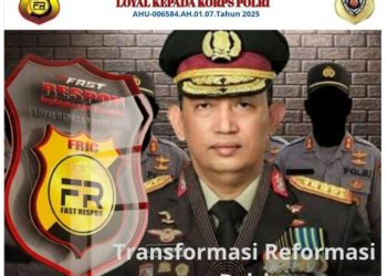 Fast Respon Indonesia Center Hadir Untuk Polri Semoga Reformasi, Polri Bisa Lebih Presisi” Polri Untuk Masyarakat”.