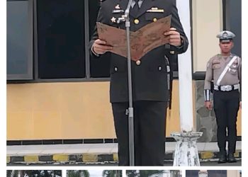 Polres Bitung Menggelar Upacara Bendera Dalam Rangka Peringatan Hari Sumpah Pemuda Ke 97 Tahun 2025.