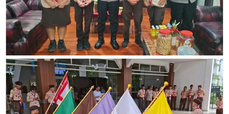 Kapolres Bitung Dukung Penuh. Saka Bhayangkara Di Perkemahan Nasional 2025 Di Gorontalo