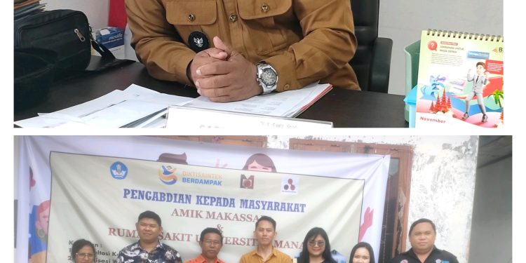 Pemerintah Dan Masyarakat Desa Minaesa Talawaan Bajo Menyambut Baik Pemeriksaan Kesehatan Gratis Oleh AMIK Manado