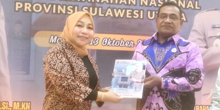 Sertijab Dan Pisah Sambut Kakanwil BPN Provinsi Sulawesi Utara Di Gelar Di Kantor BPN Sulut.