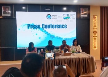 Kepala BWS Sulawesi 1 Manado Laksanakan FKP Bersama Dengan Wartawan Dan LSM Tahun 2025 dan 2025 Di Ruang Tondano BWS Sulawesi 1.