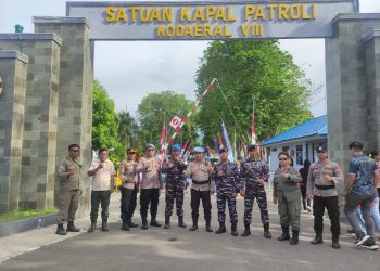 Polres Bitung Kolaborasi Dengan TNI Dan Pemkot Bitung Dalam Pengamanan FPSL.