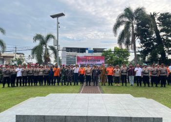 Kapolres Bitung Tekankan Pentingnya Sinergi, Kecepatan Respon dan Koordinasi Yang Baik Dalam Kesiapsiagaan Penanganan Bencana