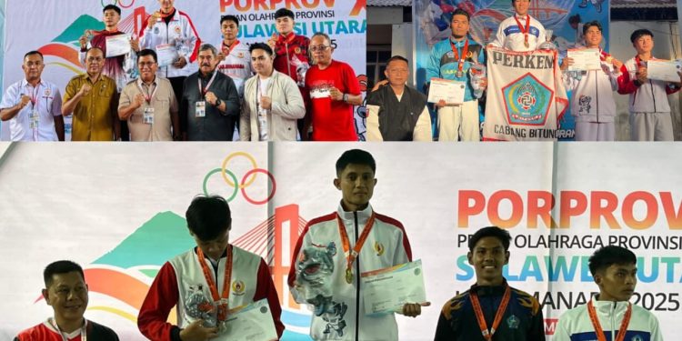 Tiga Personel Polres Bitung Sabet Emas di Porprov Sulut 2025, Kapolres Berikan Apresiasi