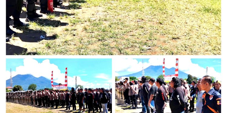 Polres Bitung Jadi Tuan Rumah Latihan Dalmas Rayonisasi Polres Jajaran Polda Sulut 2025