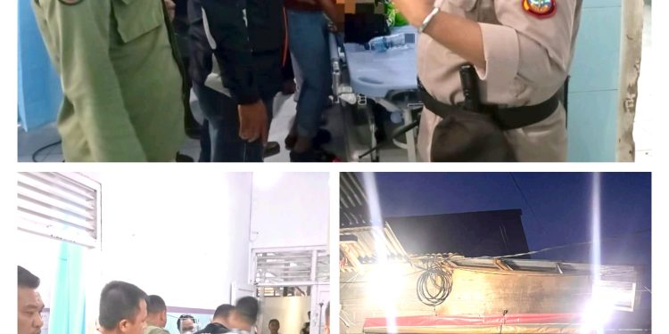 Polisi Lakukan Olah TKP Terhadap Dua Anak Perempuan Yang Meninggal Tenggelam di Candi Pantai Bitung