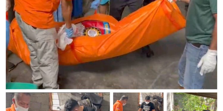 Polisi Lakukan Olah TKP, Penemuan Jenazah Pria di Tanjung Merah, Bitung, Keluarga Terima Kejadian.