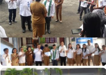 Kunjungan Kerja Wamen Dikdasmen RI Fajar Riza uI Haq di SMA Katolik ST Thomas Agung Manado