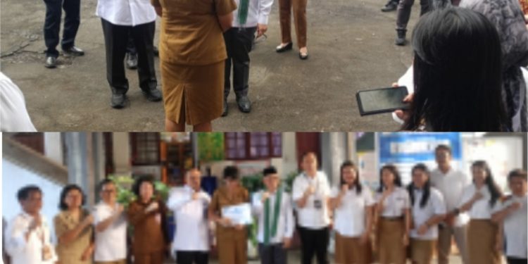 Kunjungan Kerja Wamen Dikdasmen RI Prof. Atip Latipulhayat SH, LLM, Ph,D di SMA Katolik ST Thomas Agung Manado
