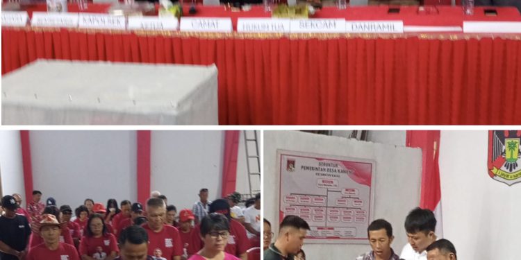 Penetapan Calon Hukum Tua Desa Kaweng Kec. Kakas Kabupaten Minahasa