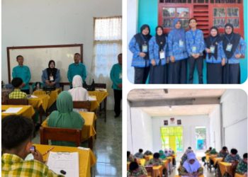 Kepala Sekolah Yayasan Al-Muhajirin Kelurahan Bitung Barat 2 Hadiri Pemantauan Ujian Madrasah