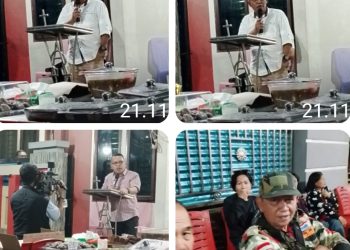 Suasana Sakral dan Meriah, Ibadah Syukur Calon Hukum Tua Kaweng Swengly Rindengan di Gelar