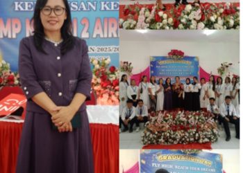 Syukuran Kelulusan SMP Negeri 2 Airmadidi Berlangsung Sederhana dan Berkesan, Tanpa Pungutan Biaya