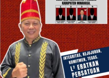 LANDY ERAT LASUT Maju Calon Hukum Tua Desa Kali, Usung Perubahan dan Kemajuan Seluruh Warga