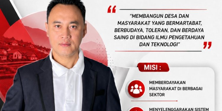 Niat Membangun Desa Tercinta,Michael Kawilarang Maju Sebagai Calon Kades Bukit Tinggi.