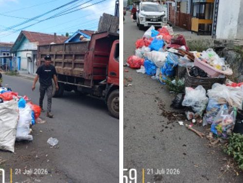 Warga Kelurahan Girian Bawah Ucapkan Terima Kasih Atas Penanganan Cepat Tumpukan Sampah