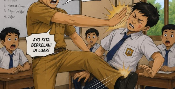 Diduga Guru PPPK Tampar dan Tendang Siswa di SMP Negeri Tenga, Orang Tua Minta Kasus Diusut