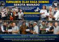 Turnamen Domino Se-Kota Manado Jadi Ajang Silaturahmi dan Penguatan Kamtibmas. Senin, 24/08/2026