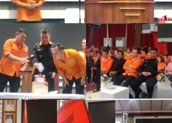 Sambutan Ketua Panitia Pdt. Victor.V. Manampiring Dalam Perayaan HUT DPD KRI Pertama dan KRI ke-6 di Rangkaikan Dengan Sertijab Ketua KRI Sulut