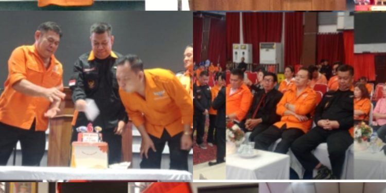 Sambutan Ketua Panitia Pdt. Victor.V. Manampiring Dalam Perayaan HUT DPD KRI Pertama dan KRI ke-6 di Rangkaikan Dengan Sertijab Ketua KRI Sulut
